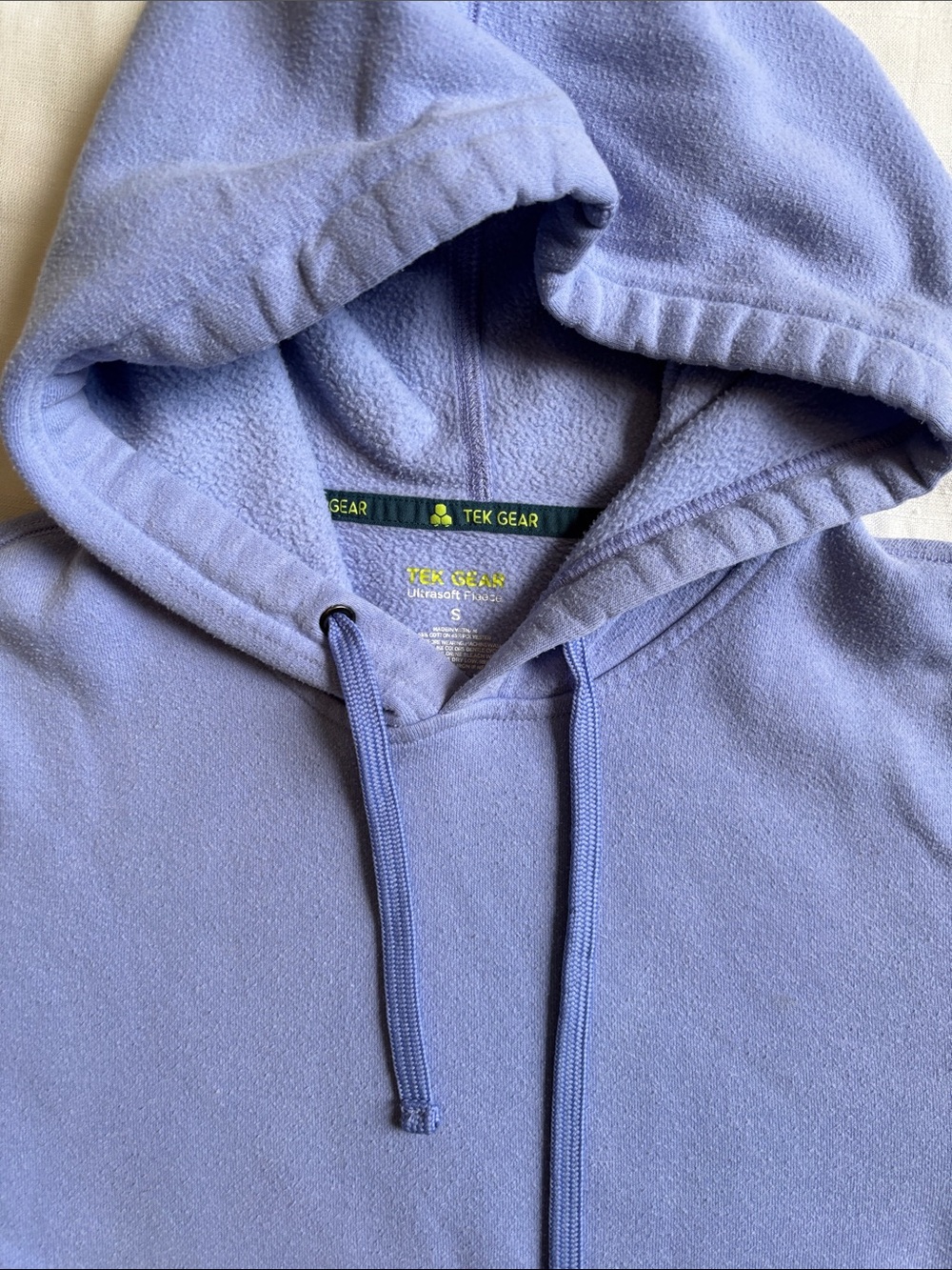 Lavender Pullover Hoodie - Casual Fleece Sweatshirt - Picture 2 of 3